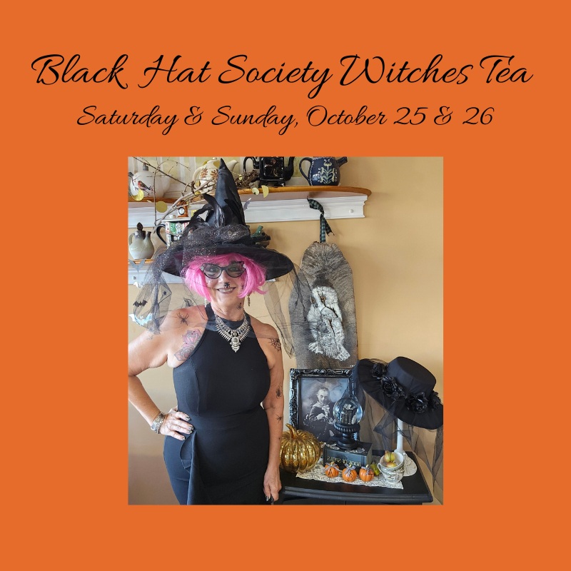 Black Hat Society Witches Tea